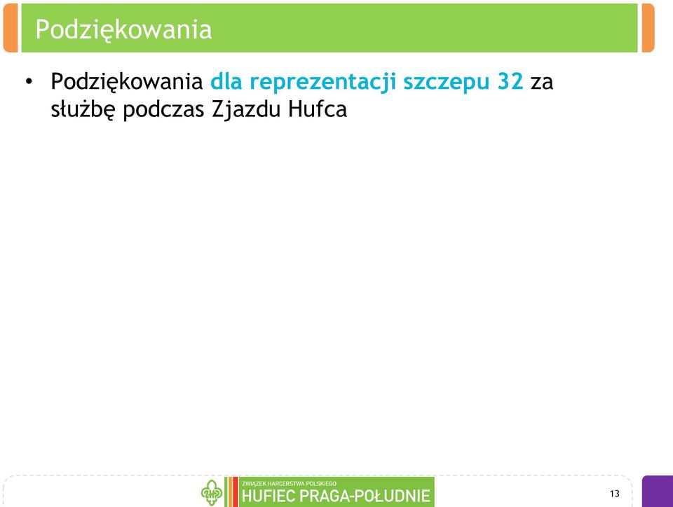 szczepu 32 za służbę