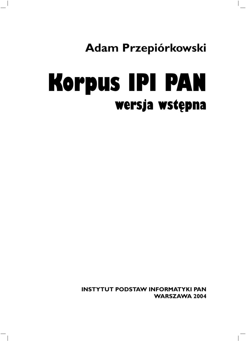 wstępna INSTYTUT