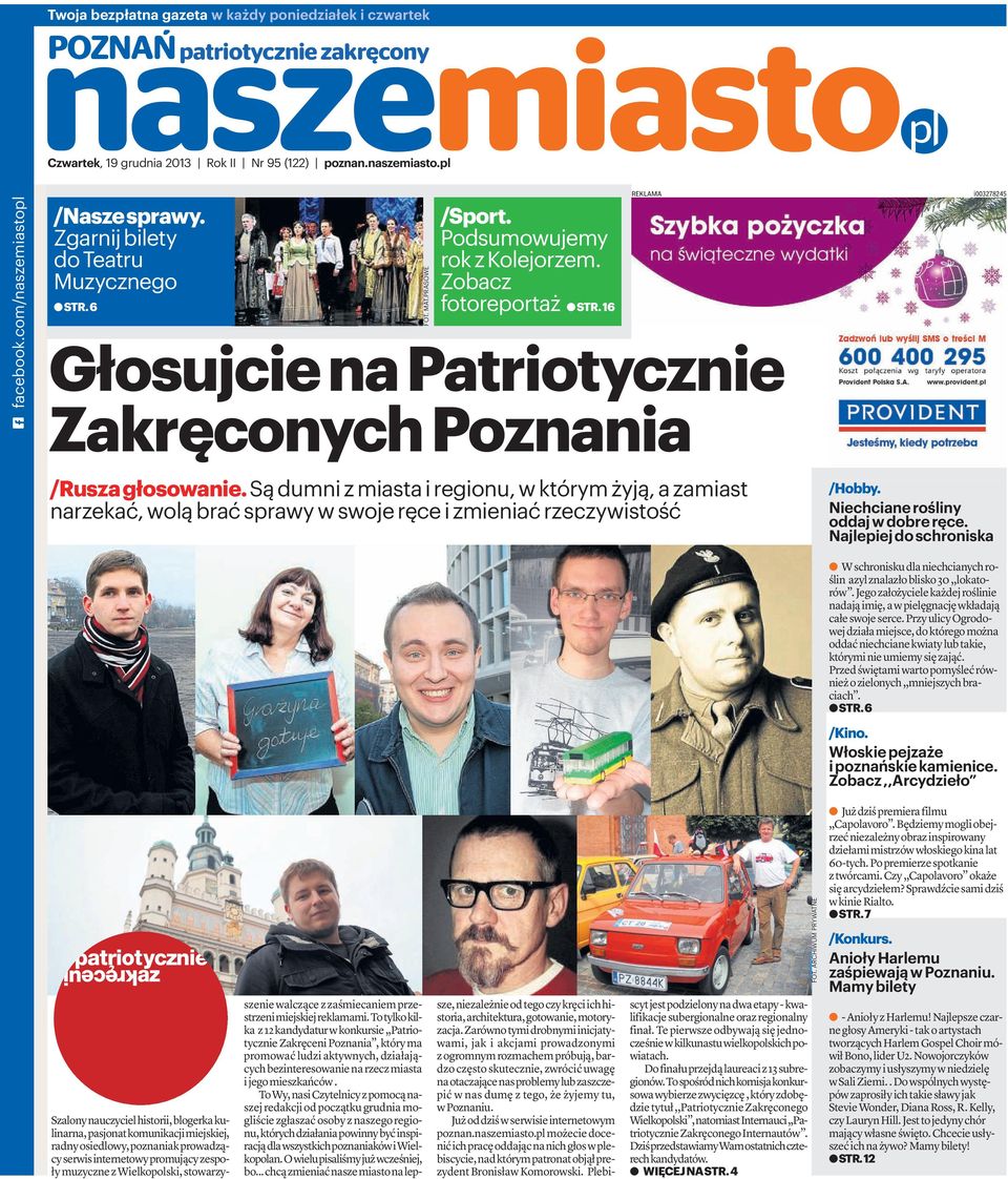 16 GłosujcienaPatriotycznie ZakręconychPoznania FOT. MAT.PRASOWE i003278245 /Ruszagłosowanie.
