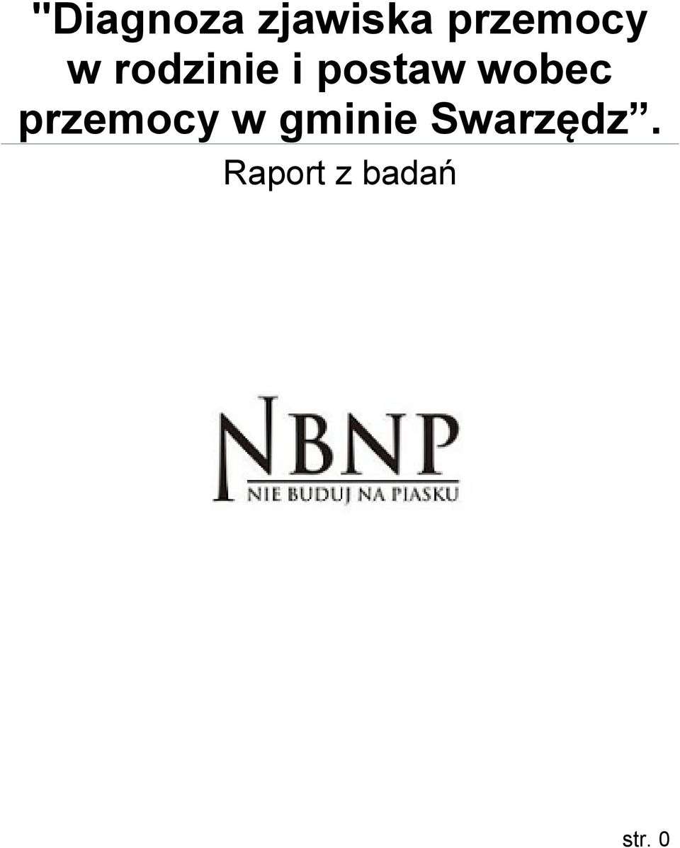 postaw wobec przemocy w