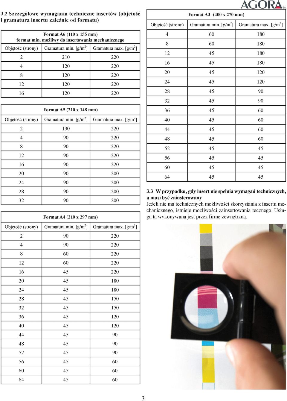 200 Format A4 (210 x 297 mm) Format A3- (400 x 270 mm) 4 60 180 8 60 180 12 45 180 16 45 180 20 45 120 24 45 120 28 45 90 32 45 90 36 45 60 40 45 60 44 45 60 48 45 60 52 45 45 56 45 45 60 45 45 64 45