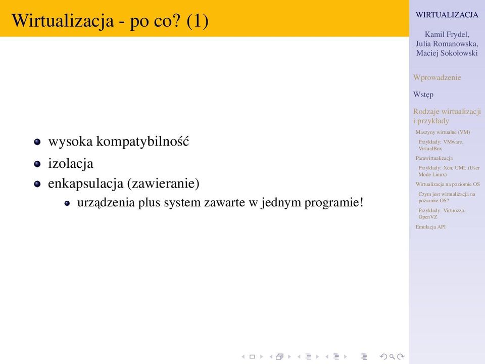 izolacja enkapsulacja