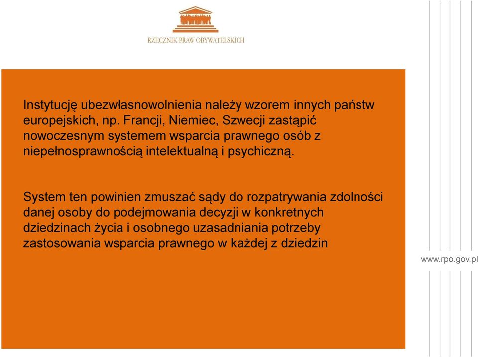 intelektualną i psychiczną.
