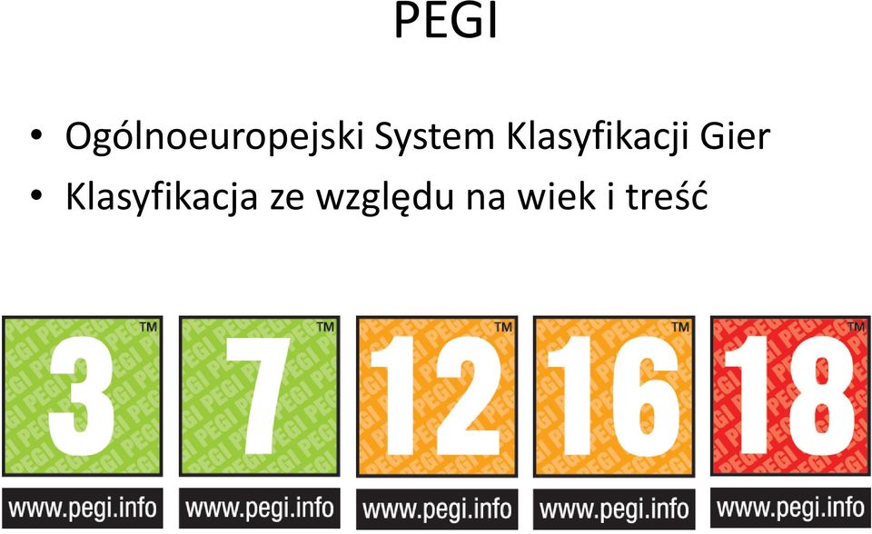 Gier Klasyfikacja ze