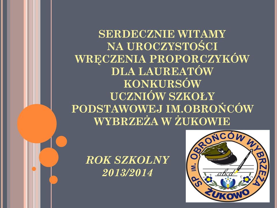KONKURSÓW UCZNIÓW SZKOŁY PODSTAWOWEJ IM.