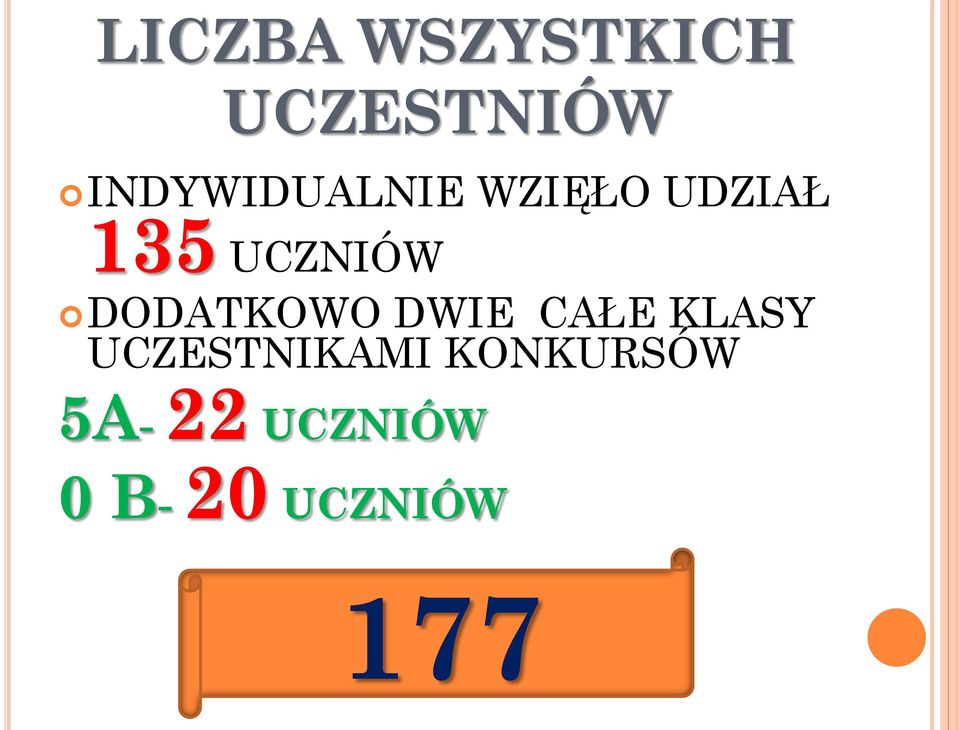 UCZNIÓW DODATKOWO DWIE CAŁE KLASY