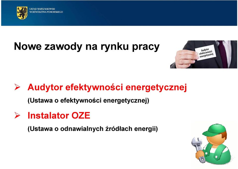 efektywności energetycznej) Instalator