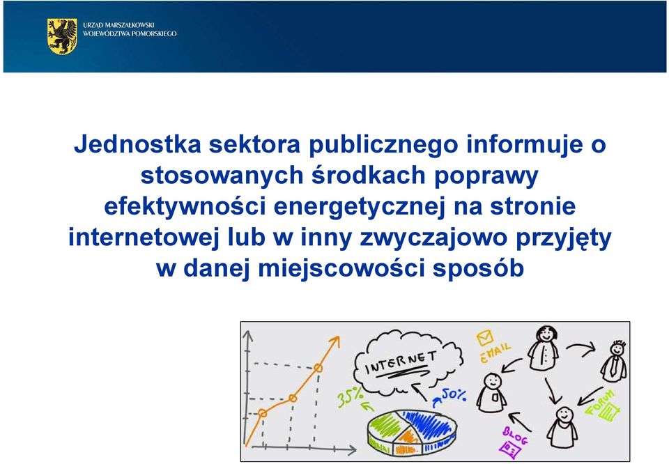 energetycznej na stronie internetowej lub w