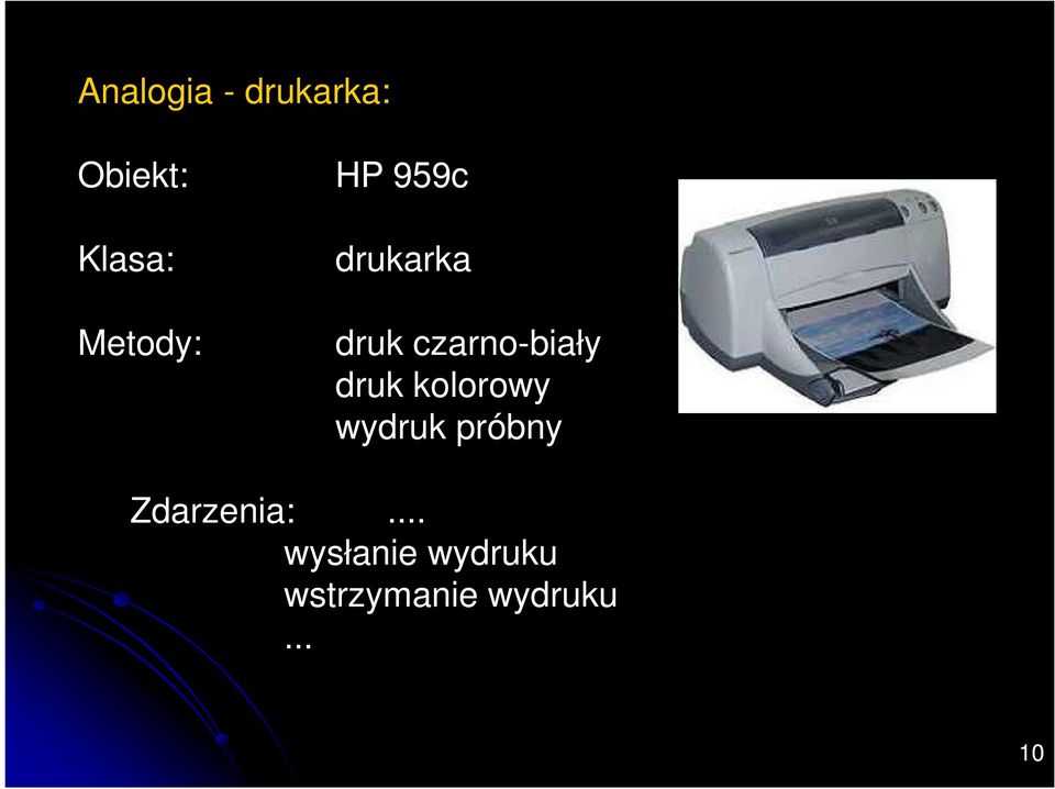 czarno-biały druk kolorowy wydruk próbny