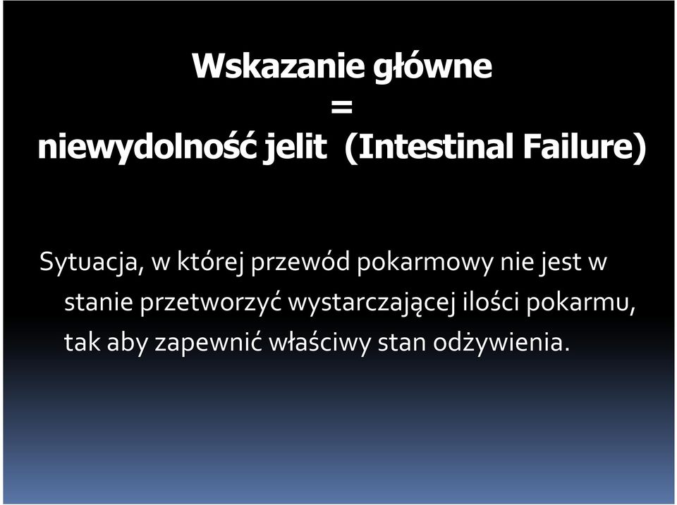 jest w stanie przetworzyć wystarczającej ilości