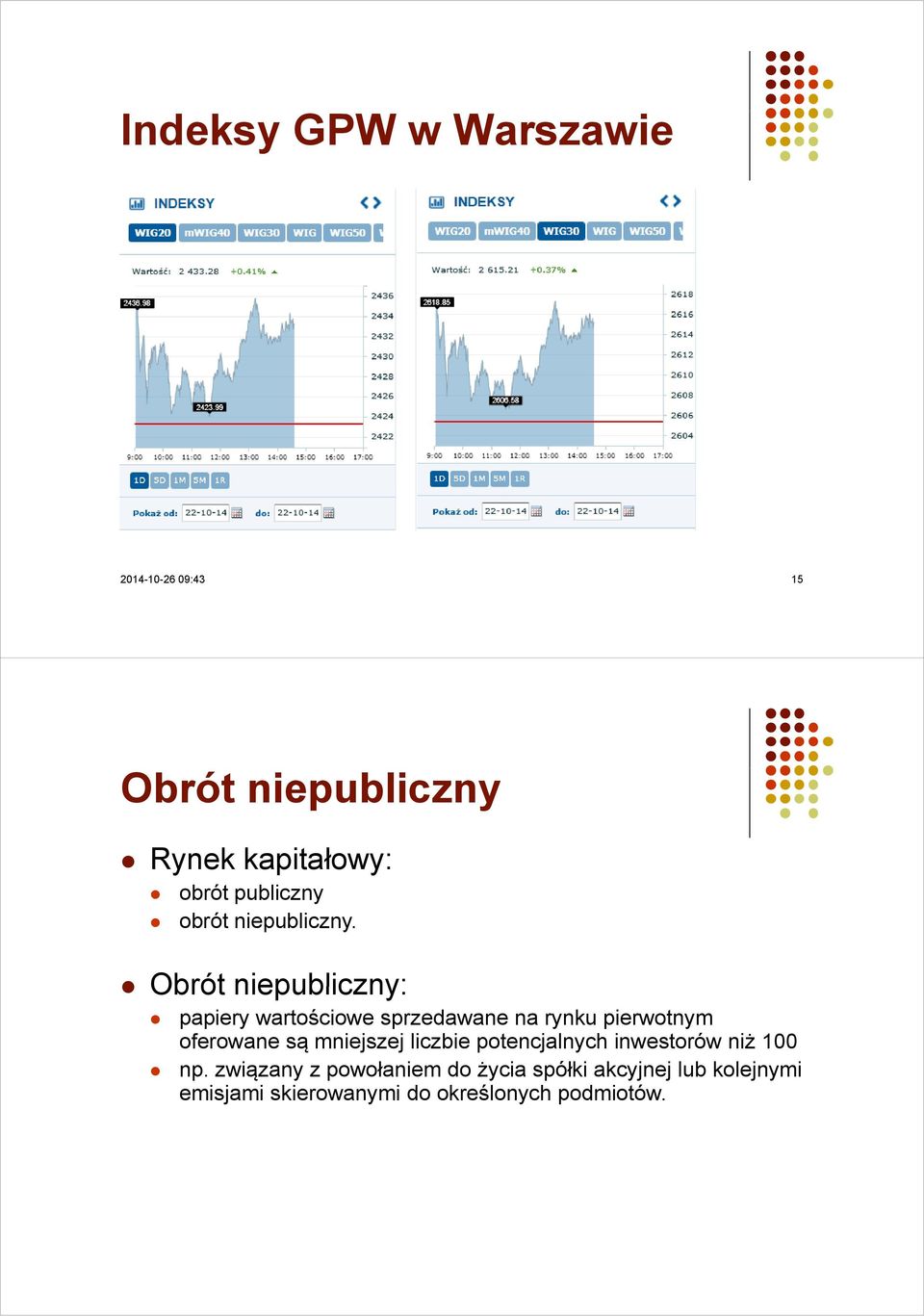 Obrót niepubliczny: papiery wartościowe sprzedawane na rynku pierwotnym oferowane są