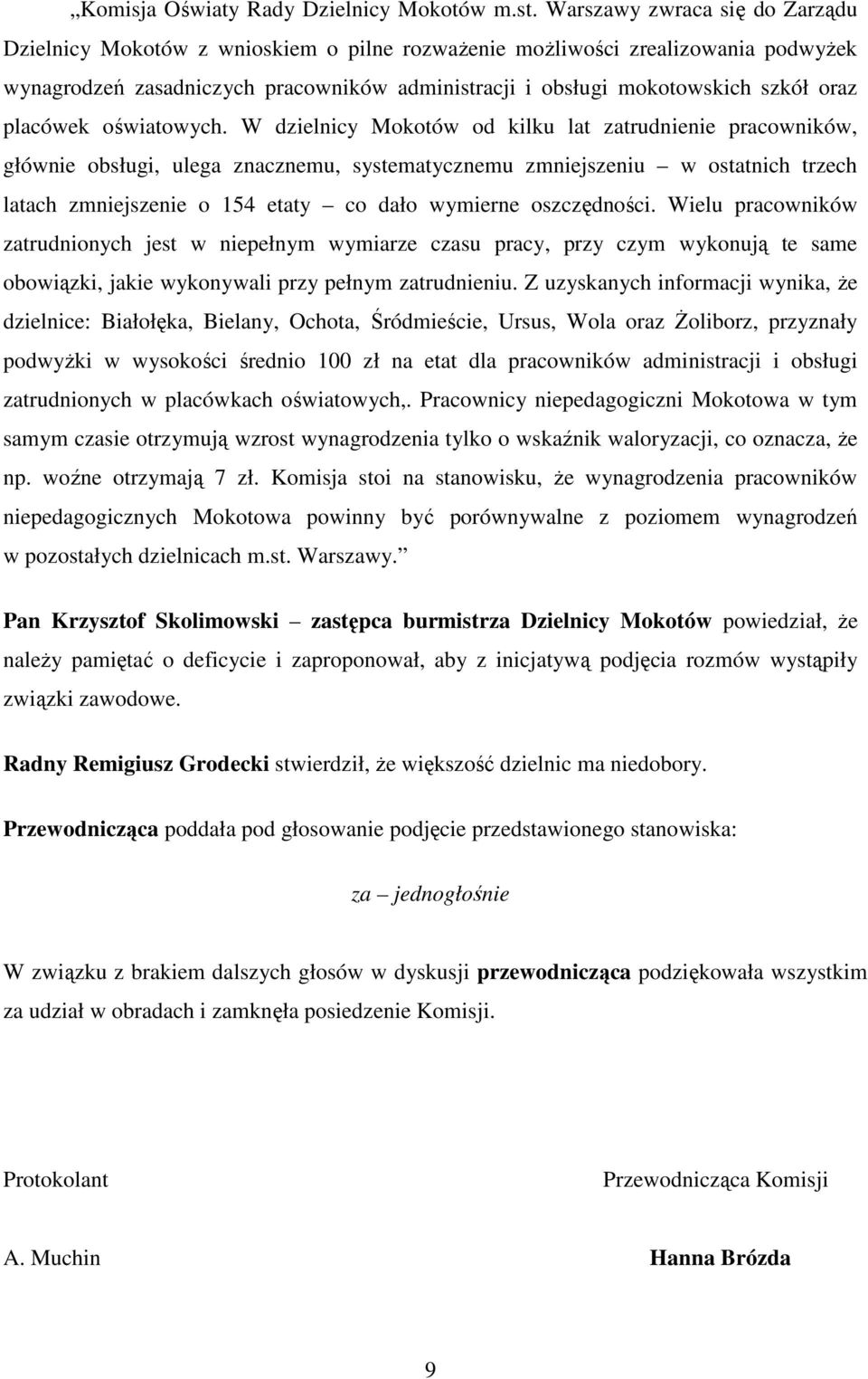 placówek oświatowych.