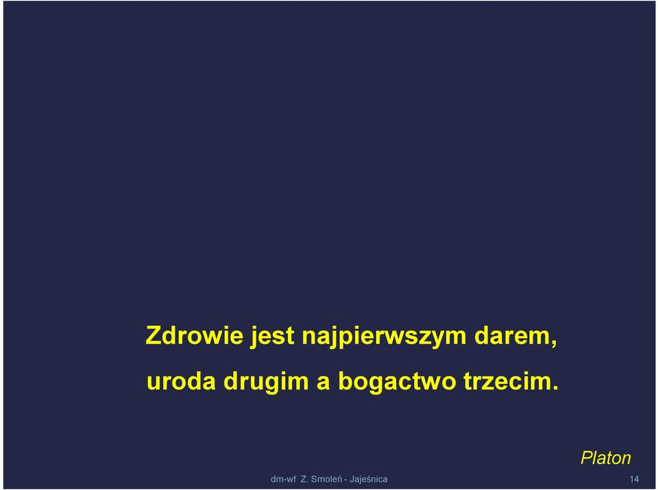 bogactwo trzecim.