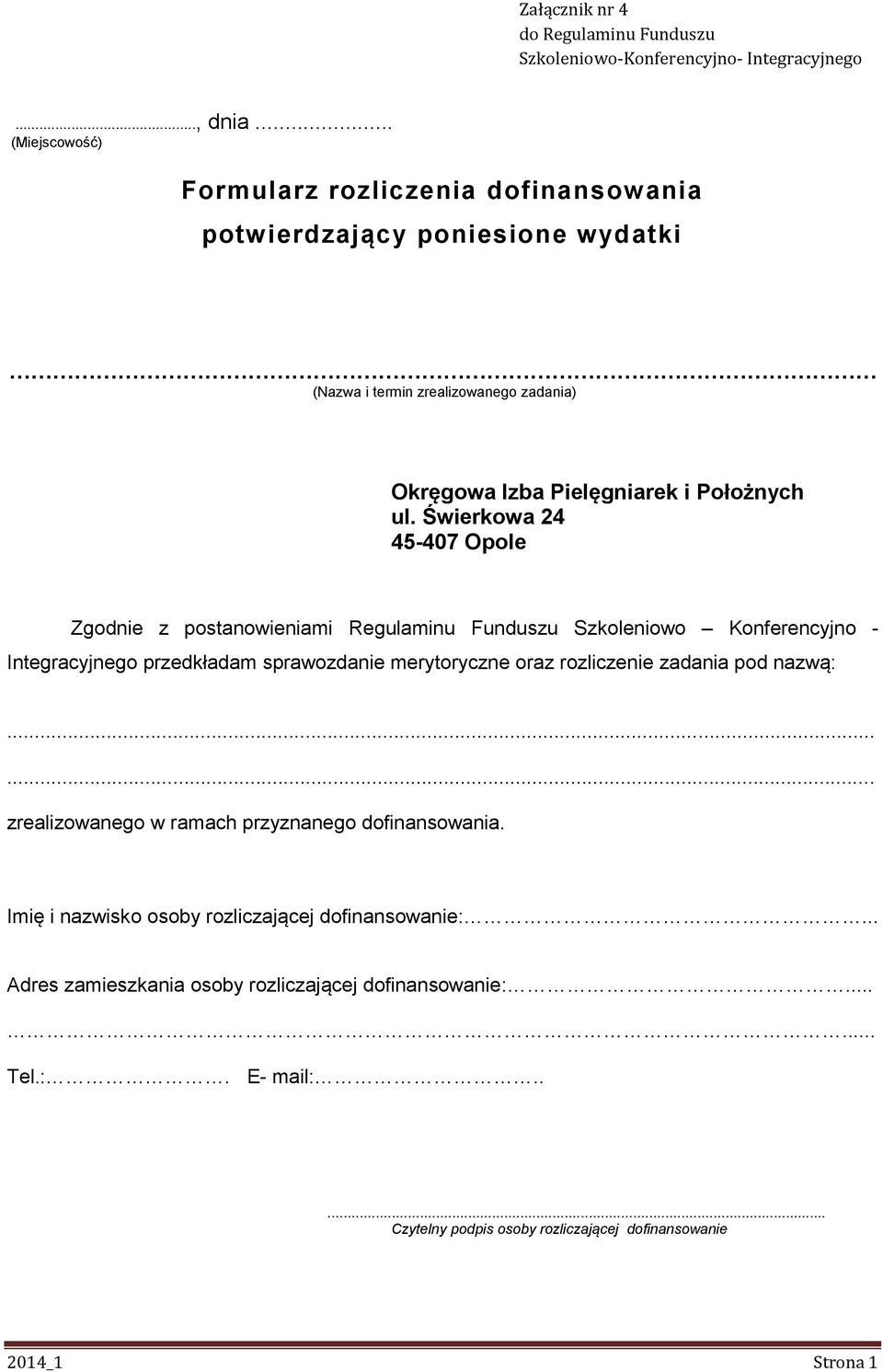 Położnych ul.