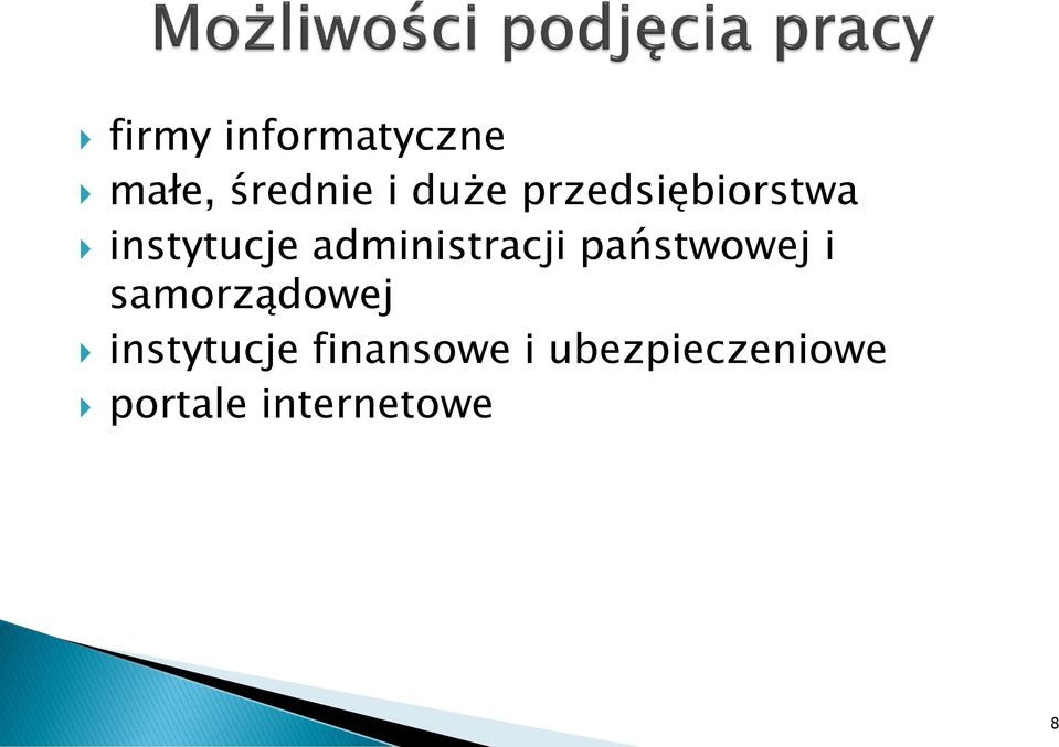 państwowej i samorządowej instytucje