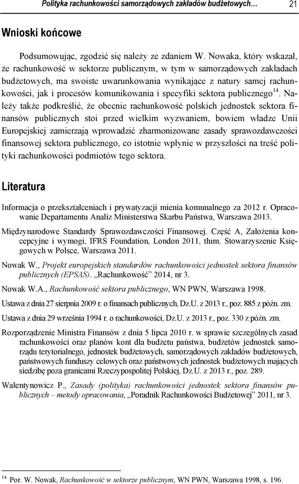 komunikowania i specyfiki sektora publicznego 14.