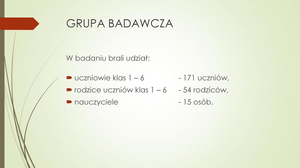 rodzice uczniów klas 1 6