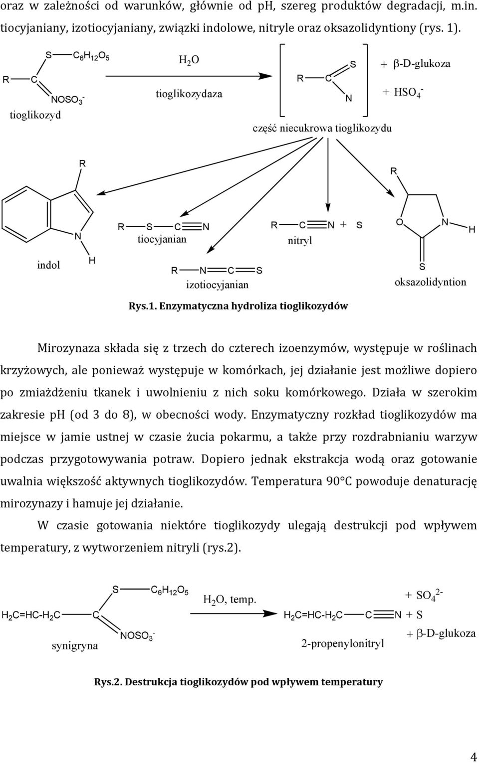 izotiocyjanian S oksazolidyntion Rys.1.