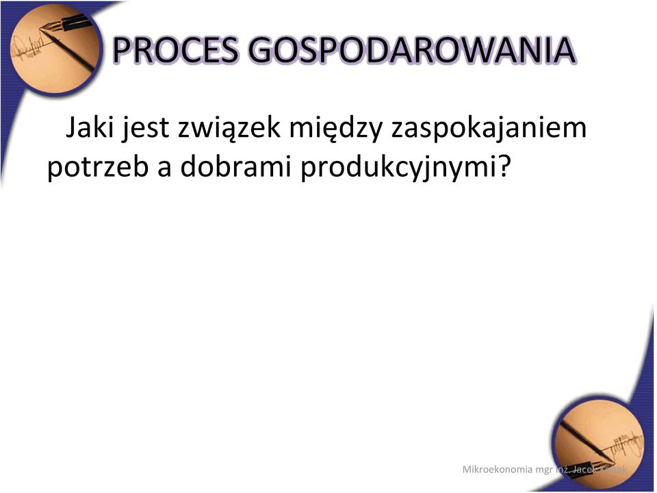 zaspokajaniem