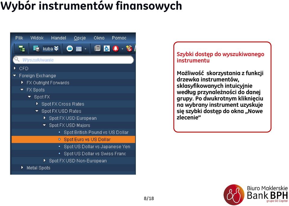 intuicyjnie według przynależności do danej grupy.