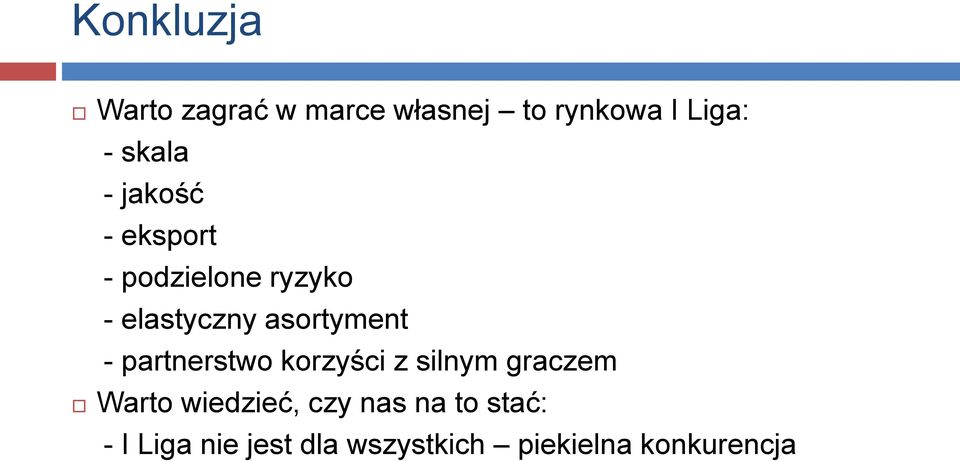 asortyment - partnerstwo korzyści z silnym graczem Warto
