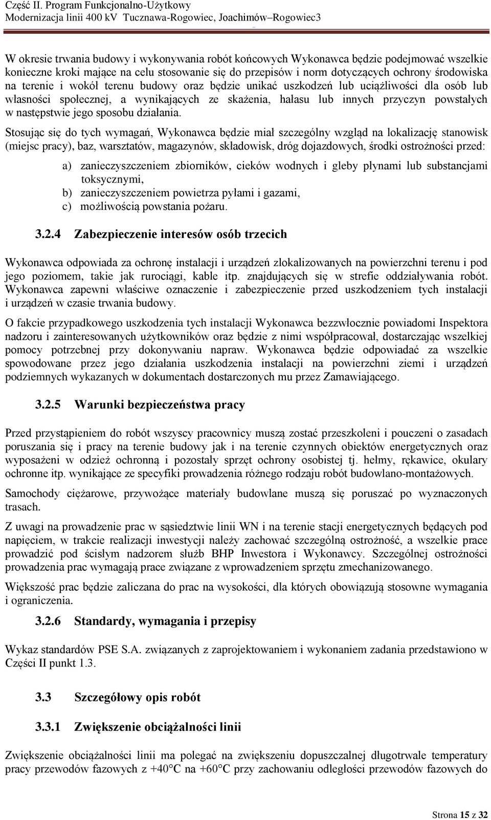 działania.
