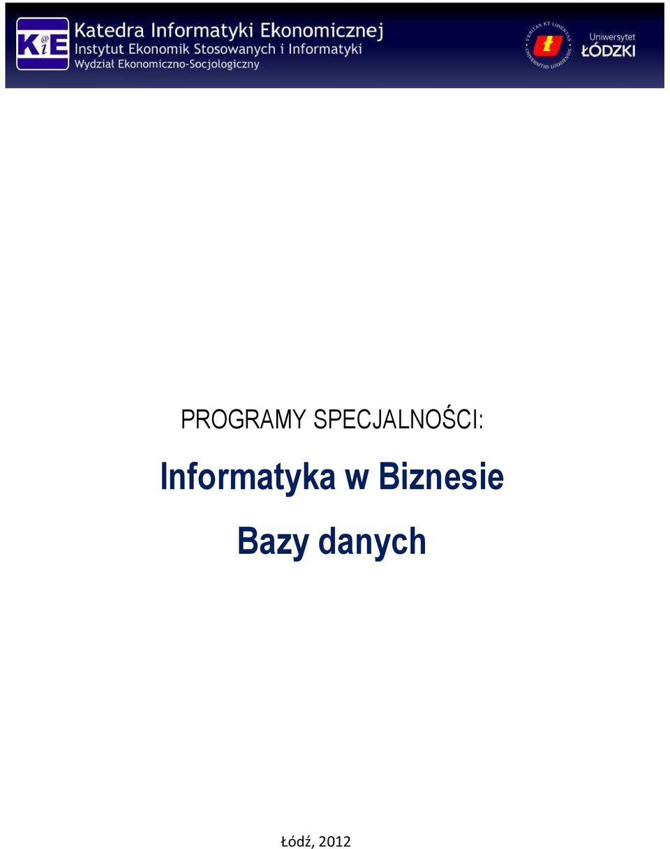Informatyka w