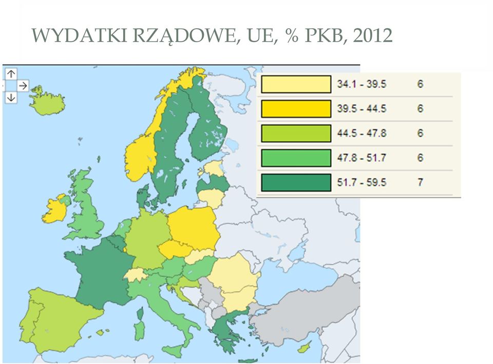 UE, %