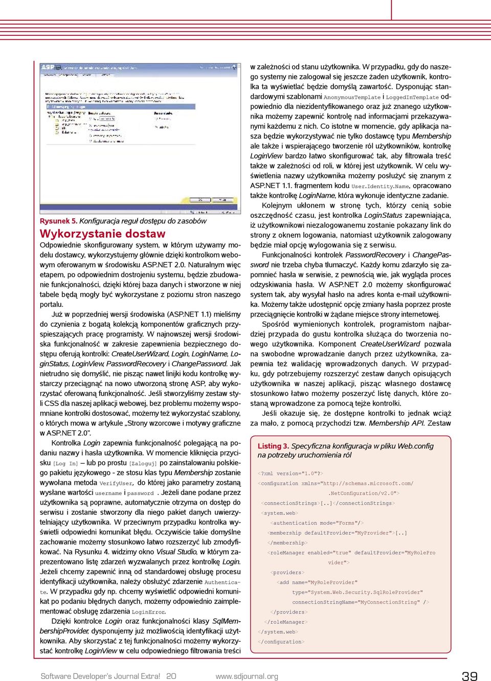 środowisku ASP.NET 2.0.