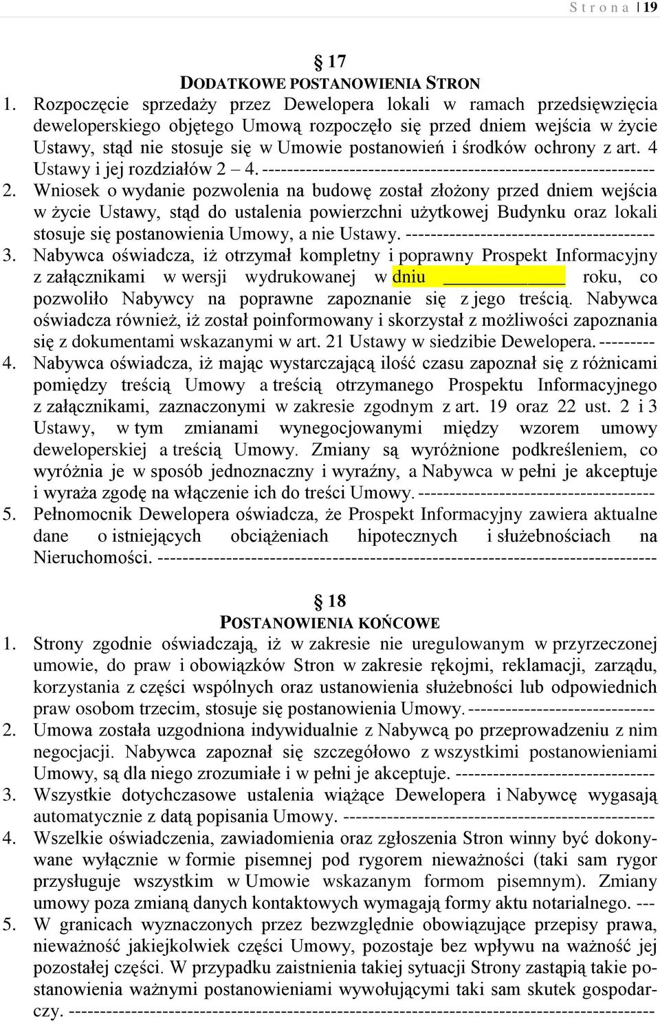 środków ochrony z art. 4 Ustawy i jej rozdziałów 2 4. --------------------------------------------------------------- 2.