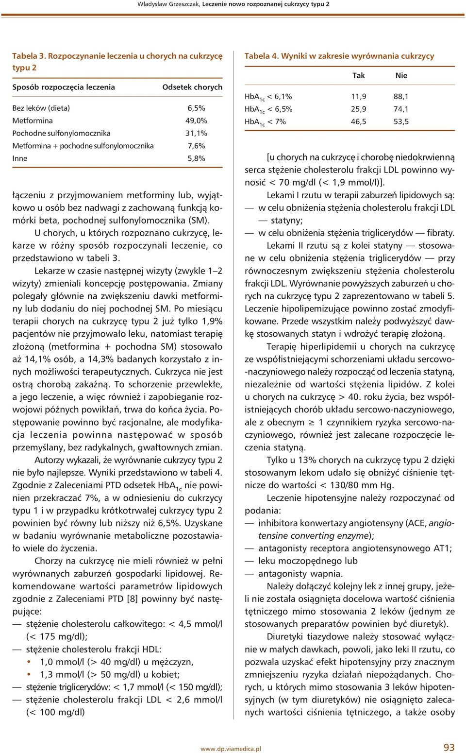 sulfonylomocznika 7,6% Inne 5,8% łączeniu z przyjmowaniem metforminy lub, wyjątkowo u osób bez nadwagi z zachowaną funkcją komórki beta, pochodnej sulfonylomocznika (SM).