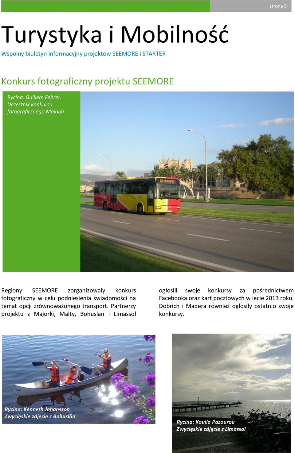 opcji zrównoważonego transport.
