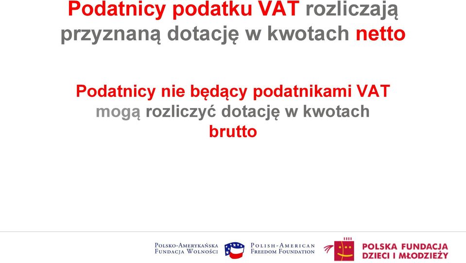 Podatnicy nie będący podatnikami