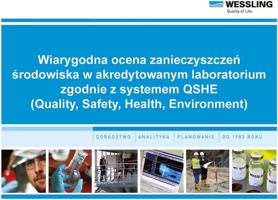 laboratorium zgodnie z systemem