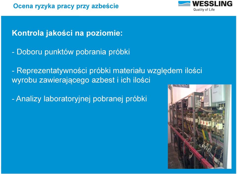 Reprezentatywności próbki materiału względem ilości