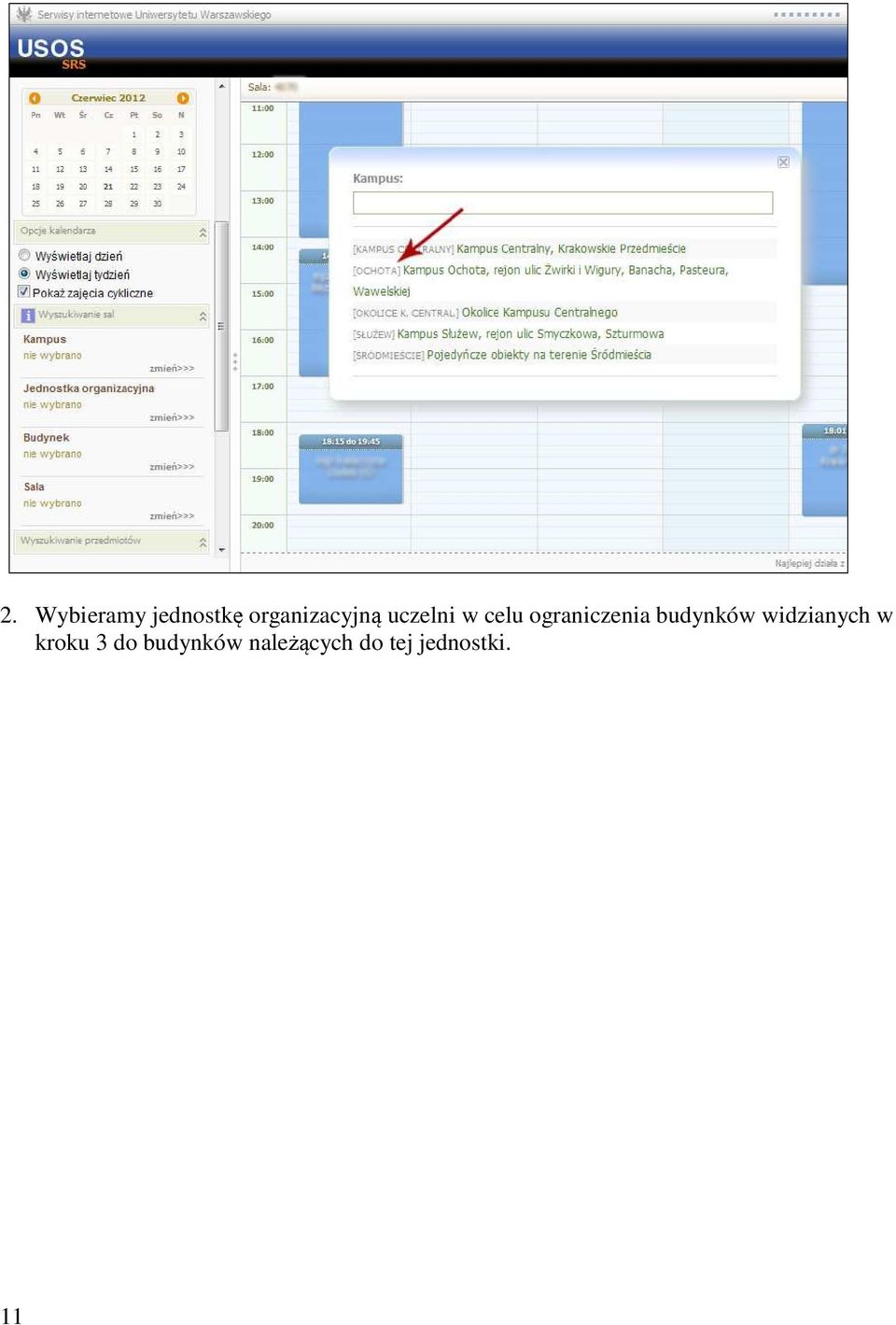 ograniczenia budynków widzianych w
