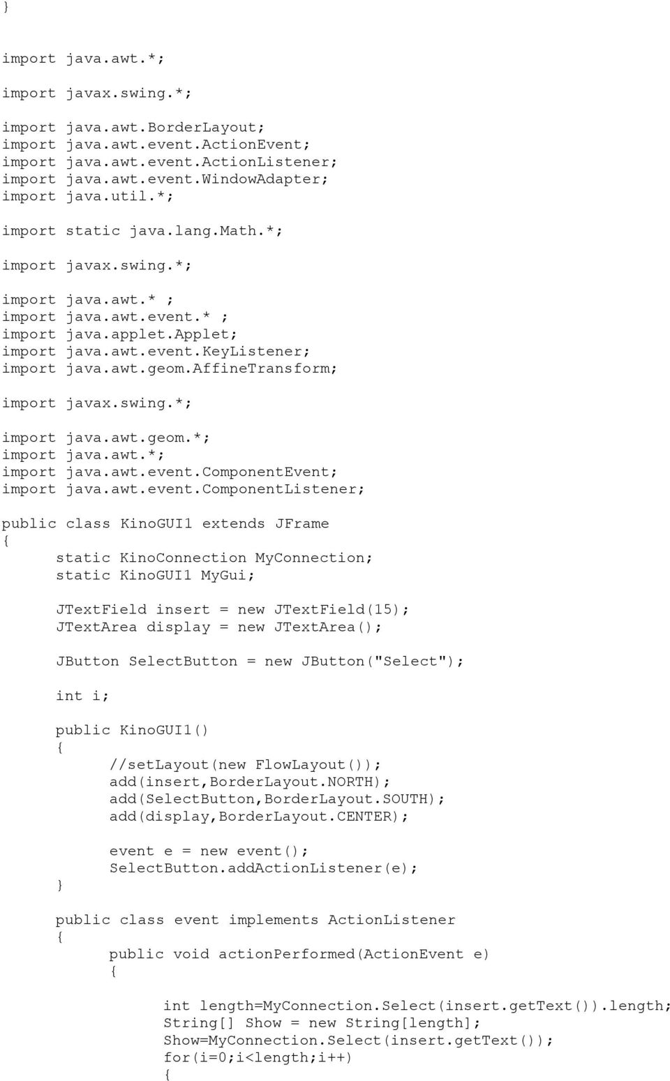 affinetransform; import javax.swing.*; import java.awt.geom.*; import java.awt.*; import java.awt.event.