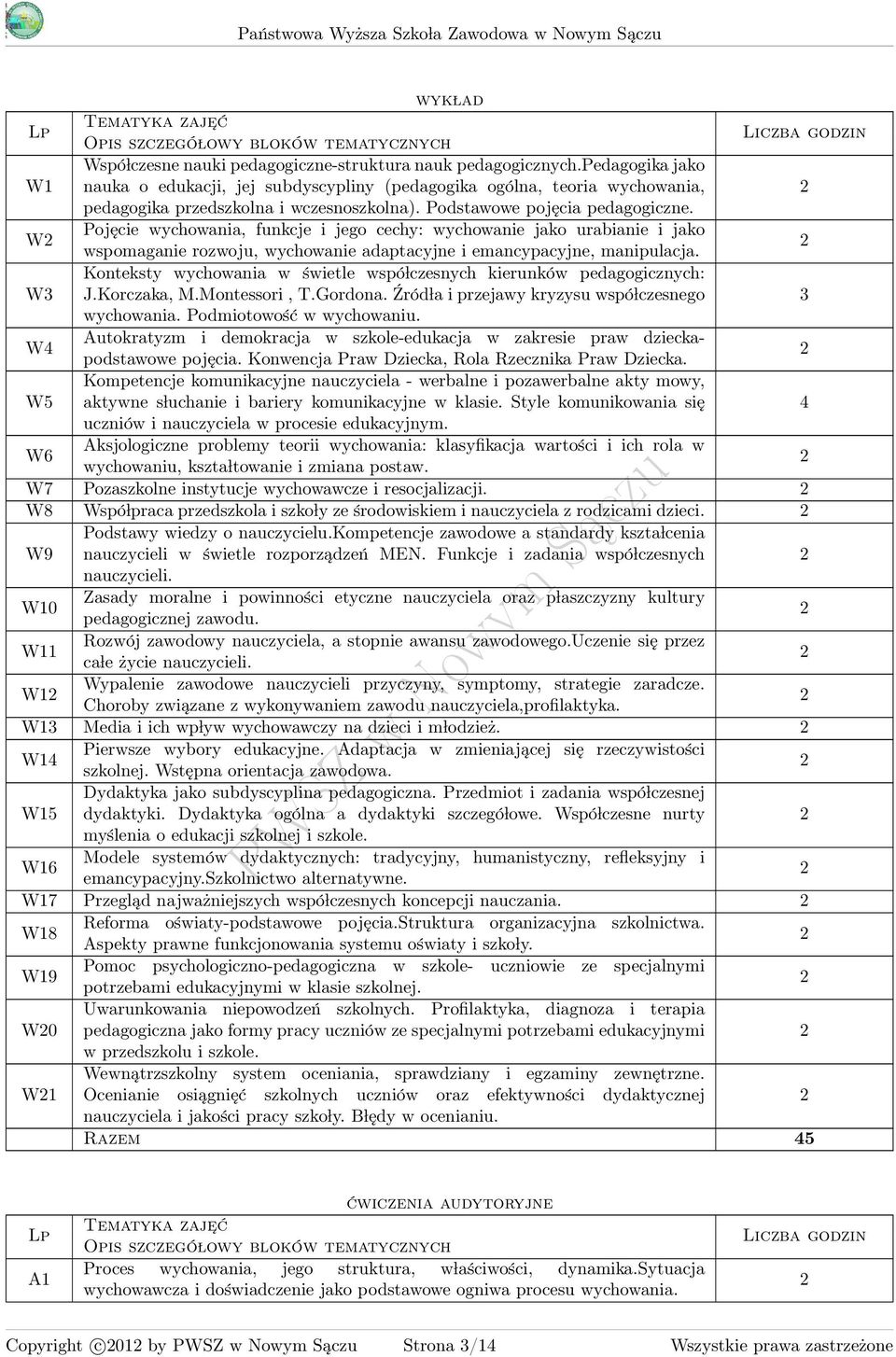 W Pojęcie wychowania, funkcje i jego cechy: wychowanie jako urabianie i jako wspomaganie rozwoju, wychowanie adaptacyjne i emancypacyjne, manipulacja.