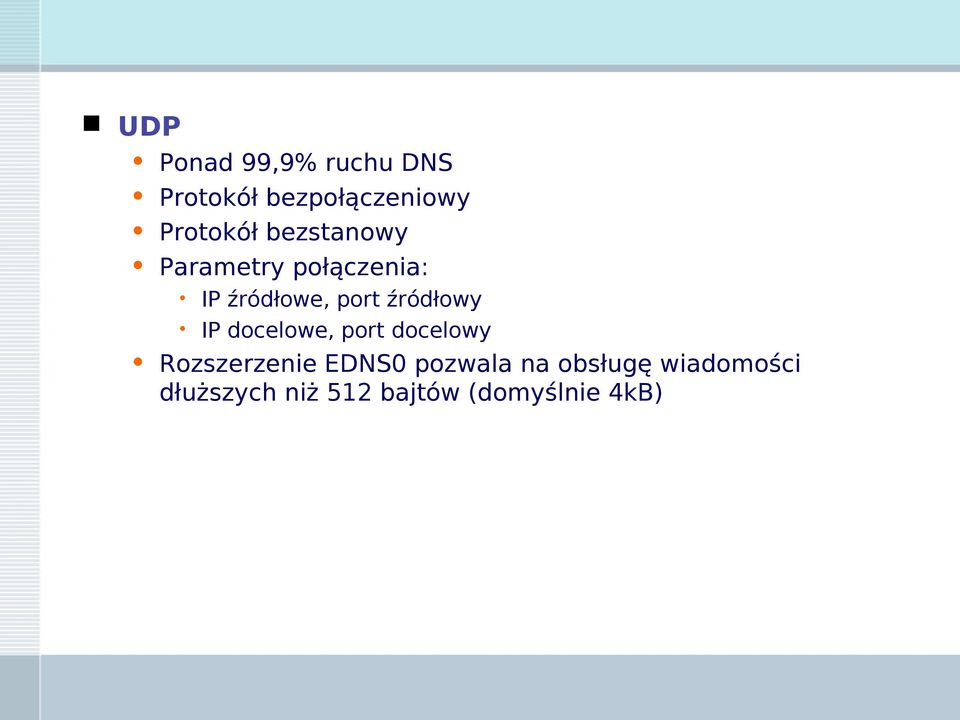 port źródłowy IP docelowe, port docelowy Rozszerzenie