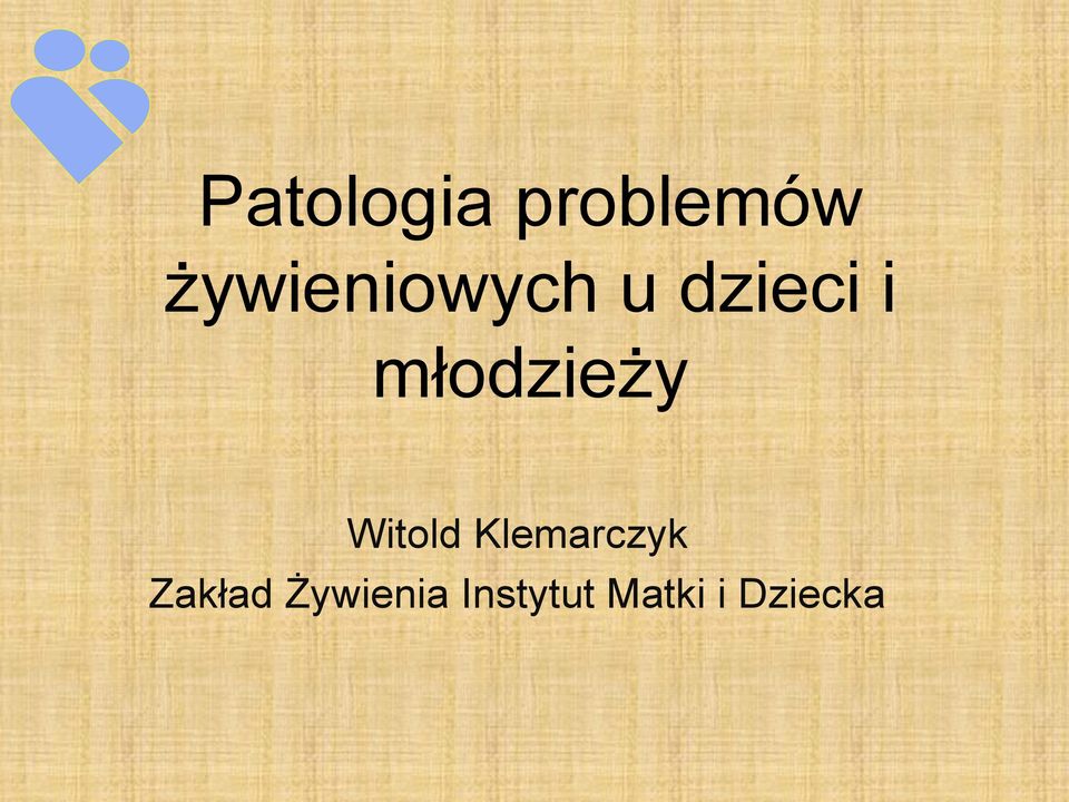 młodzieży Witold Klemarczyk