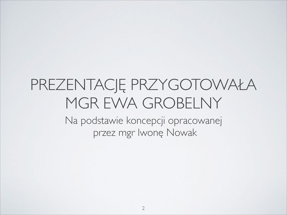 podstawie koncepcji