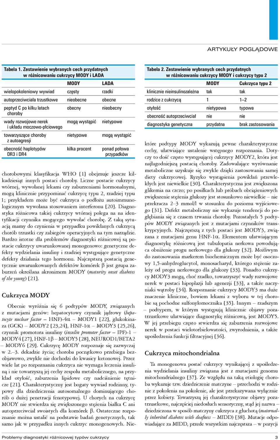 immunologicznym wywołana stosowaniem inter feronu [ 20]. Diagnostyka różnicowa takiej cukrzycy wtórnej polega na na identyfikacji czynnika mogącego wywołać chorobę.