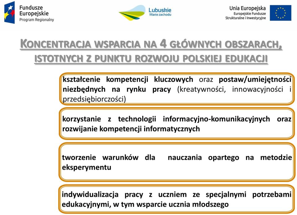 korzystanie z technologii informacyjno-komunikacyjnych oraz rozwijanie kompetencji informatycznych tworzenie warunków dla