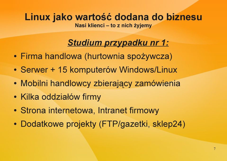 handlowcy zbierający zamówienia Kilka oddziałów firmy