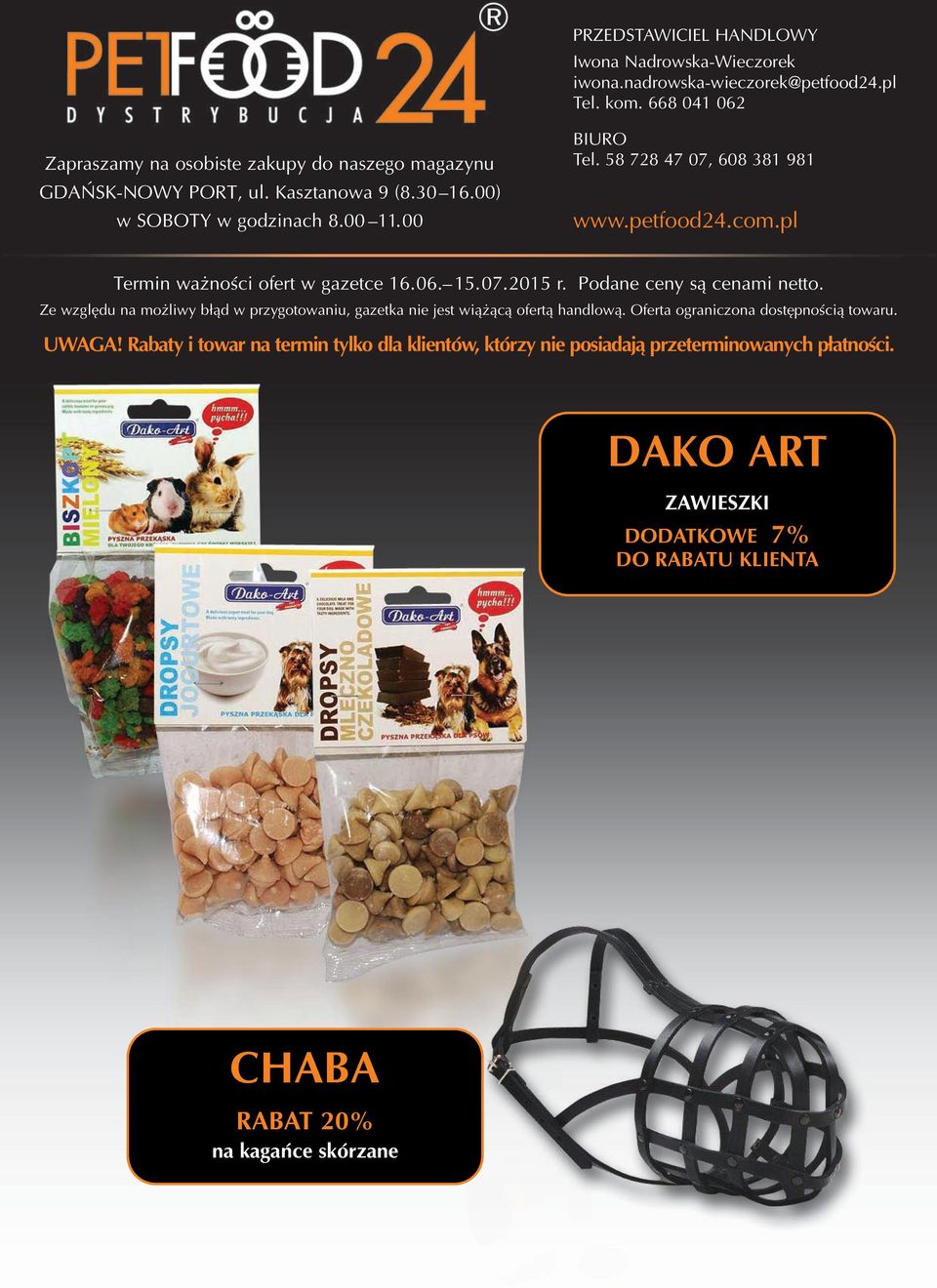 RABATU KLIENTA CHABA