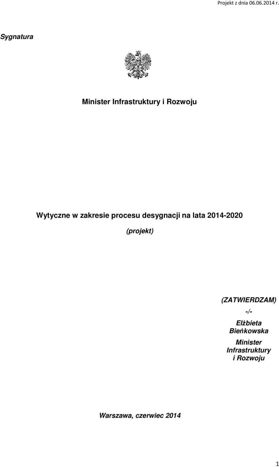 2014-2020 (projekt) (ZATWIERDZAM) -/- ElŜbieta