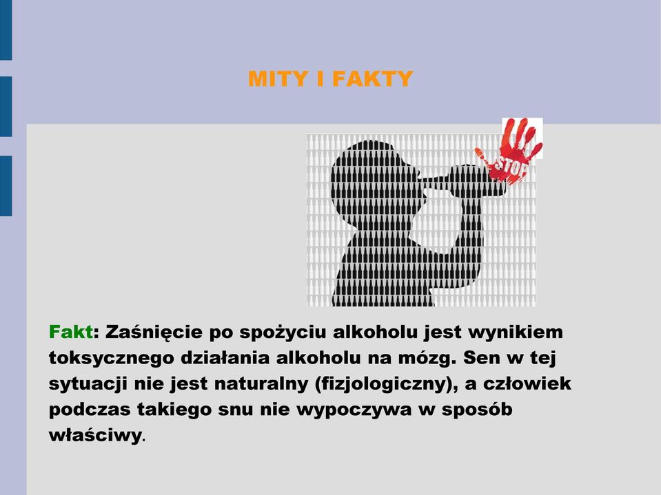 Sen w tej sytuacji nie jest naturalny