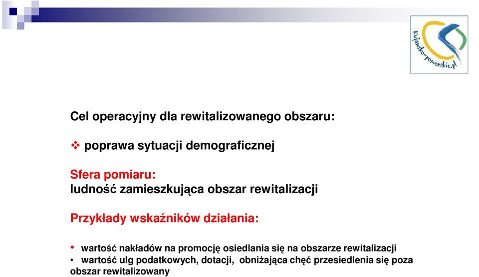 promocję osiedlania się na obszarze rewitalizacji wartość ulg