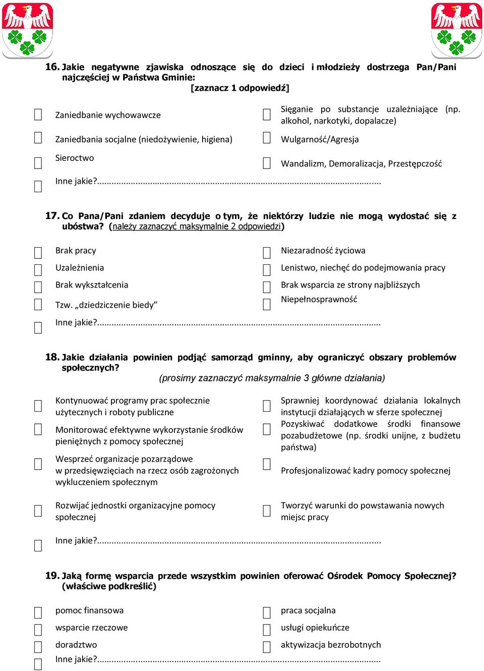 Co Pana/Pani zdaniem decyduje o tym, że niektórzy ludzie nie mogą wydostać się z ubóstwa?