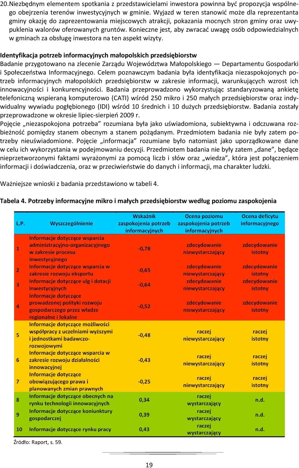 Konieczne jest, aby zwracać uwagę osób odpowiedzialnych w gminach za obsługę inwestora na ten aspekt wizyty.
